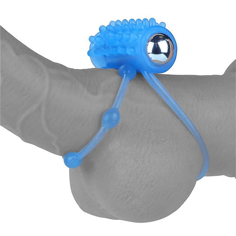 Lumino Play Vibrating Penis & Balls Cock Ring by Lovetoy - Vibrating Cock Rings