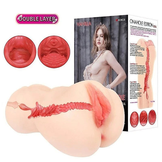 Kokos Vanilla Onahole 004 Dual Layer Vagina Stroker