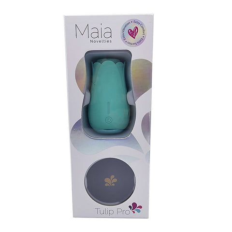 Tulip Pro Wireless Charging Clitoral Stimulator By Maia Toys - Clit Ticklers and Pulsators