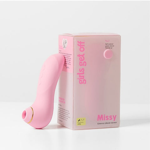 Girls Get Off Missy Air Pulse Clitoral Stimulator - Clit Ticklers and Pulsators