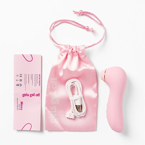 Girls Get Off Missy Air Pulse Clitoral Stimulator - Clit Ticklers and Pulsators