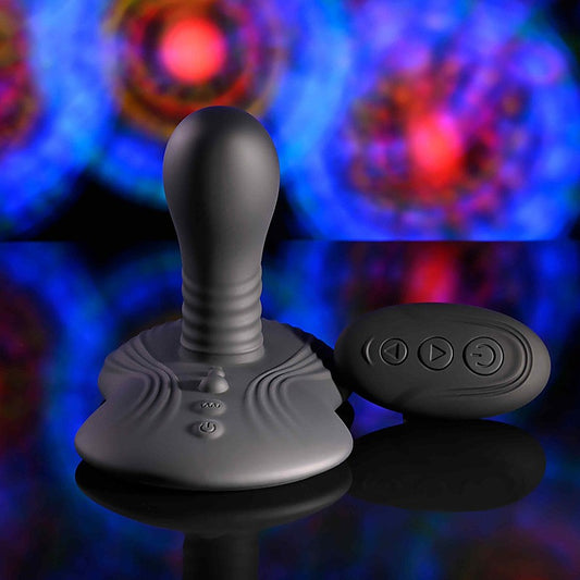 Playboy Pleasure SITTIN & SPINNIN Vibrator & Grinder Pad - Remote Control Vibrators