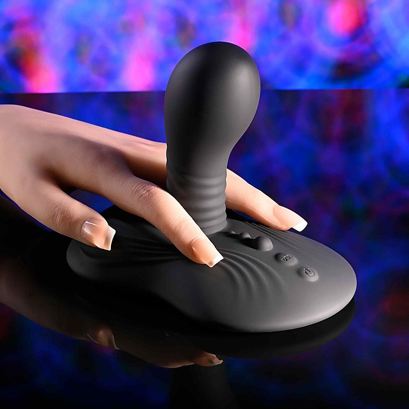 Playboy Pleasure SITTIN & SPINNIN Vibrator & Grinder Pad - Remote Control Vibrators