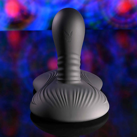 Playboy Pleasure SITTIN & SPINNIN Vibrator & Grinder Pad - Remote Control Vibrators