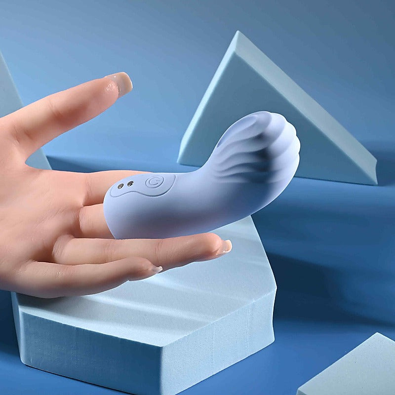 Selopa GOOD POINT Hollow Vibrating Finger Stimulator - Finger and Tongue Vibrators