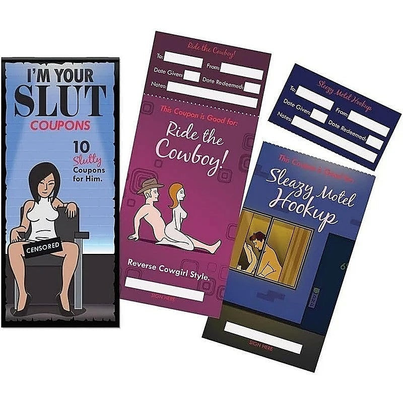 I'm Your Slut Coupons by Kheper Games - Sex Games, Coupons and Tricks