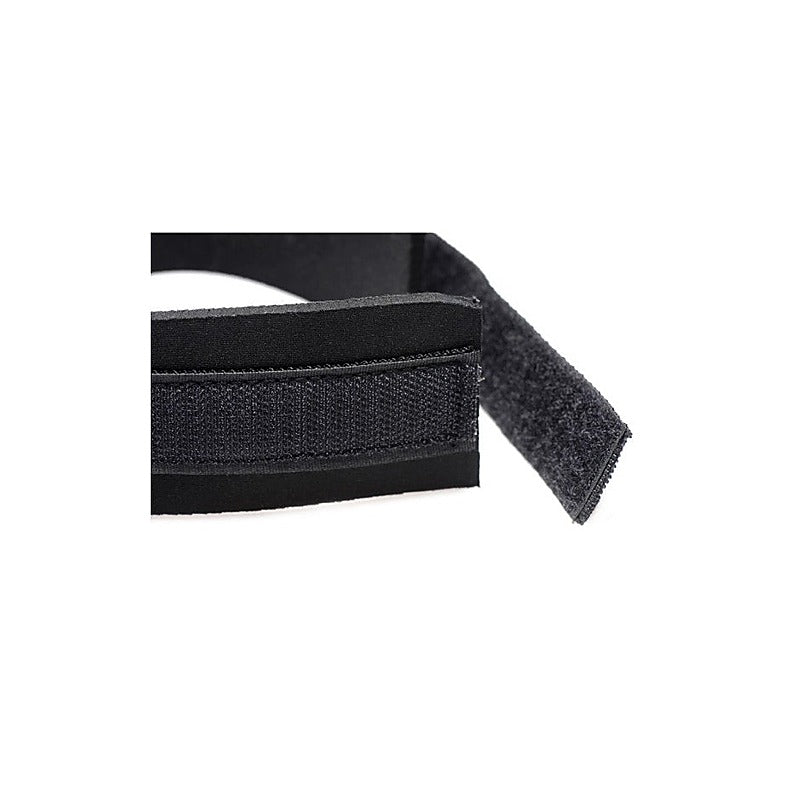Frisky Neoprene Collar And Leash Set Black - Collars and Leads