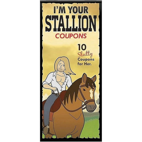 I'M Your Stallion Coupons By Kheper Games - Sex Games, Coupons and Tricks