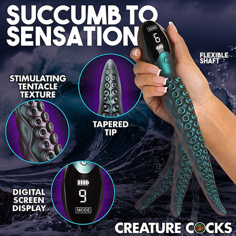 Creature Cocks Tentavibe Silicone Vibrator - Vibrating Dildos