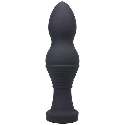 Piggy Anal Plug Black by Tantus - Butt Plugs