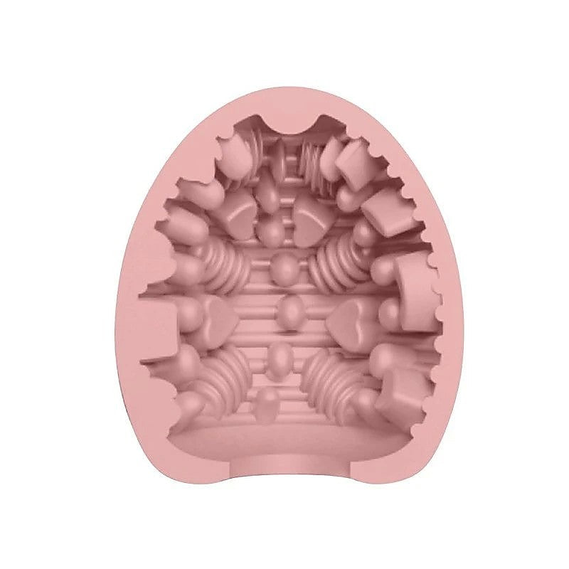 Pretty Love Pleasure Egg Ribbed Textured Male Masturbator - Masturbators and Strokers