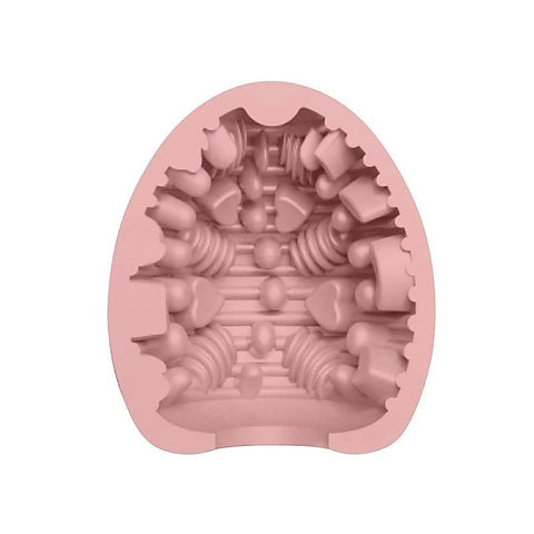 Pretty Love Pleasure Egg Ribbed Textured Male Masturbator - Masturbators and Strokers