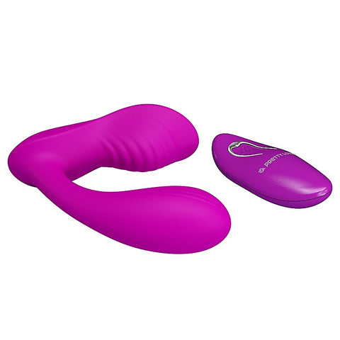 Pretty Love Rechargeable Zico Panty Vibrator Purple - Remote Control Vibrators