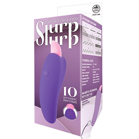 Power Slurp Slurp Adult Tongue Stimulator By Nanma - Finger and Tongue Vibrators
