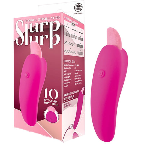 Power Slurp Slurp Adult Tongue Stimulator By Nanma - Finger and Tongue Vibrators