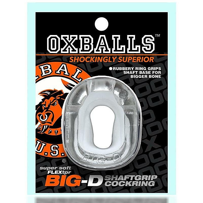Big-D Shaft Grip Stretchy Cock Ring By Oxballs - Stretchy Cock Rings