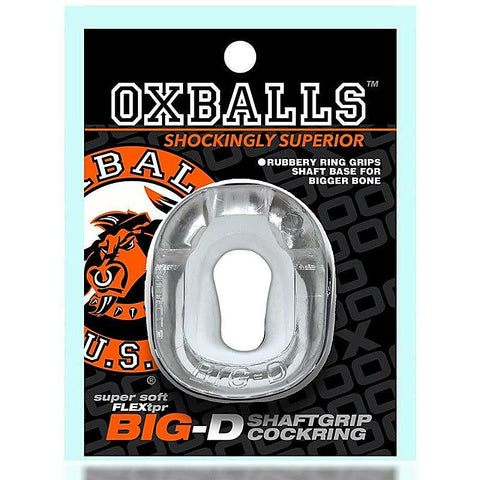 Big-D Shaft Grip Stretchy Cock Ring By Oxballs - Stretchy Cock Rings