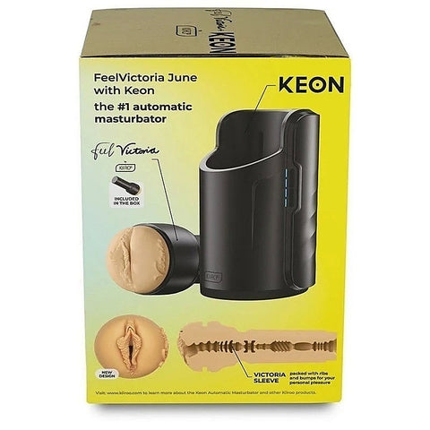 Kiiroo Keon WiFi Combo Set With Feel Victoria June Stroker