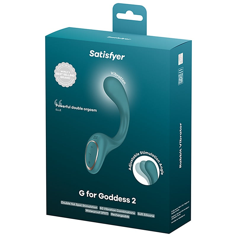 G For Goddess 2 G-Spot Massager By Satisfyer - G-Spot Vibrators