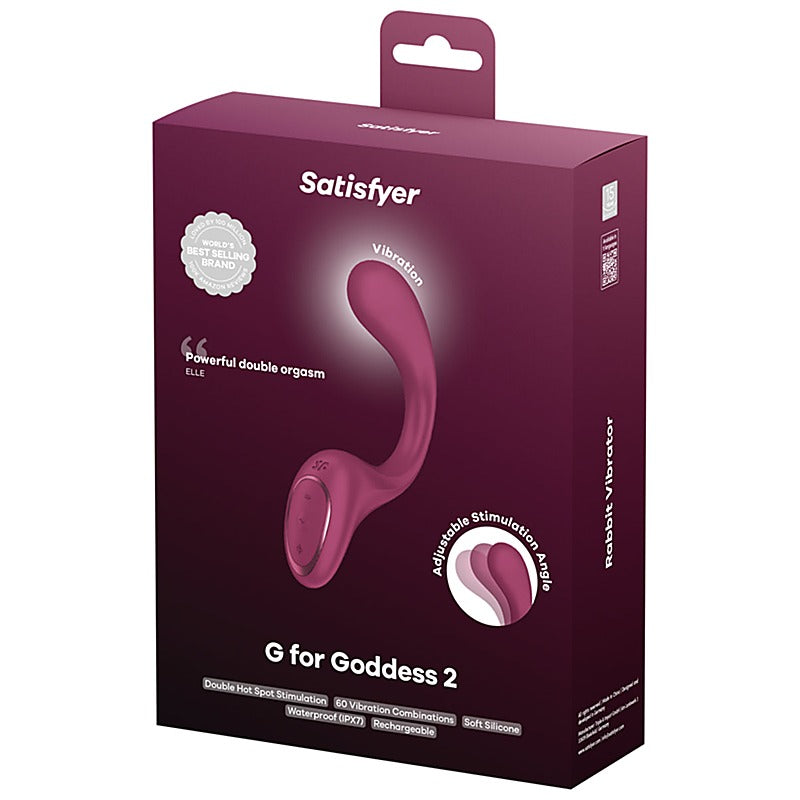 G For Goddess 2 G-Spot Massager By Satisfyer - G-Spot Vibrators