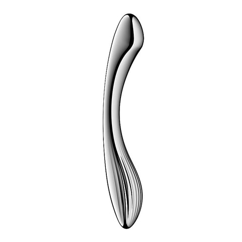 Pure Gravity 1 High Grade Metal Dildo By Satisfyer - Steel Sex Toys