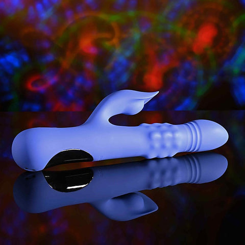 Evolved POP GOES THE O Thrusting & Bulging Rabbit Vibrator