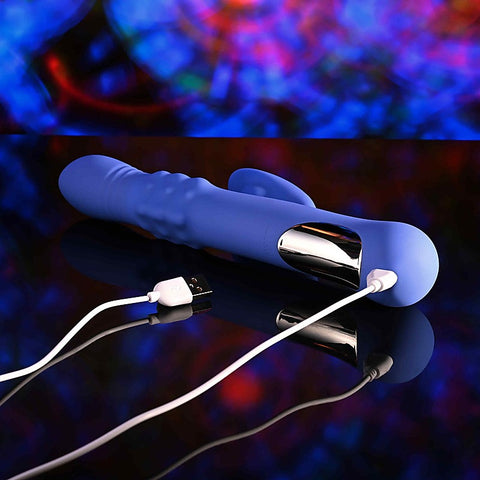 Evolved POP GOES THE O Thrusting & Bulging Rabbit Vibrator