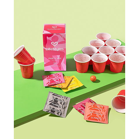 Lifestyles Party Mix 20Pk Condoms By Ansell - Condoms