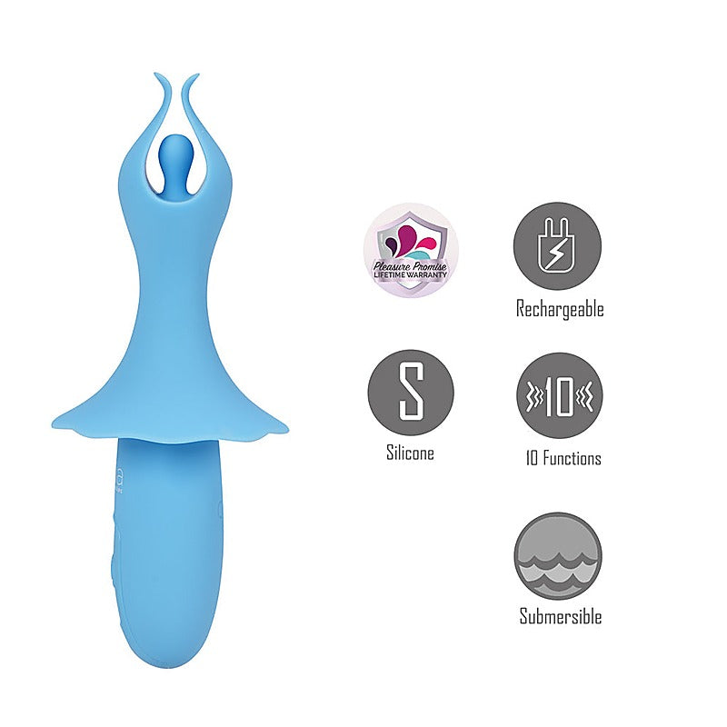 Maia SIENNA USB Rechargeable Fluttering Bullet - Bullet Vibrators