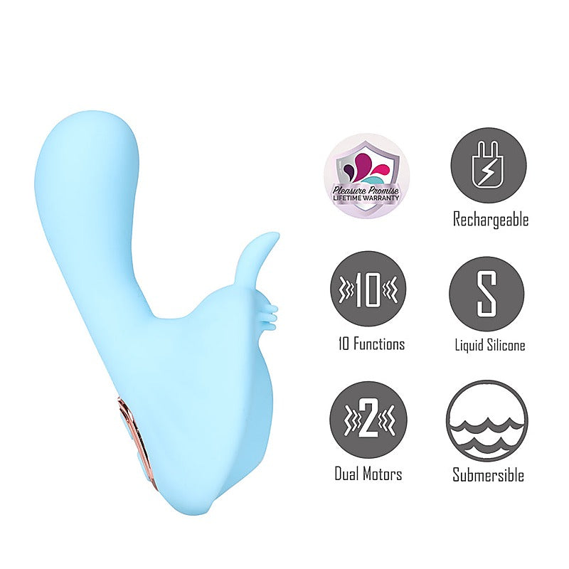 Averi Usb Rechargeable Clitoral Vibrator By Maia Toys - Clit Ticklers and Pulsators