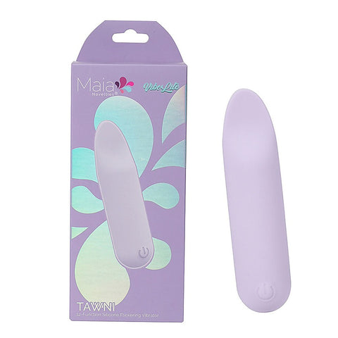 Tawni Rechargeable Bullet With Flickering Tip By Maia Toys - Bullet Vibrators