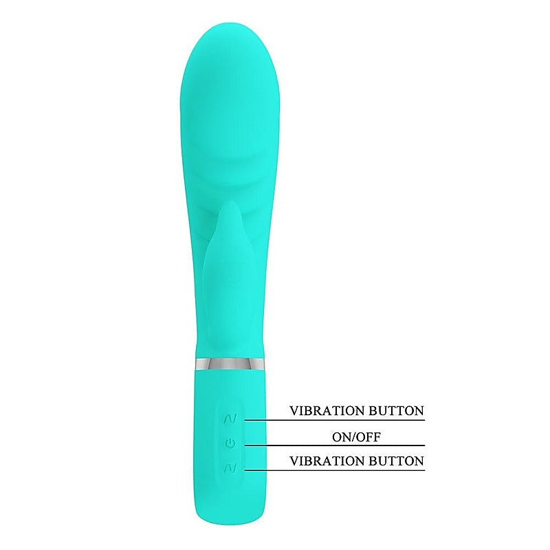 Edward Usb Rechargeable Rabbit Vibrator By Party Up - Rabbit Vibrators