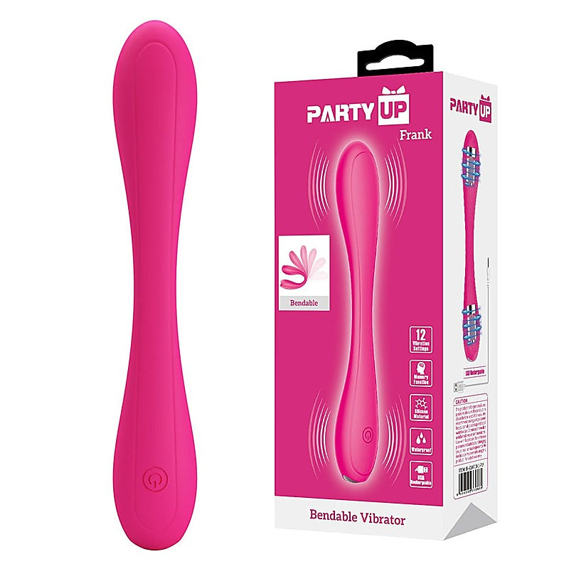Party Up FRANK Bendable G-Spot Vibrators - G-Spot Vibrators