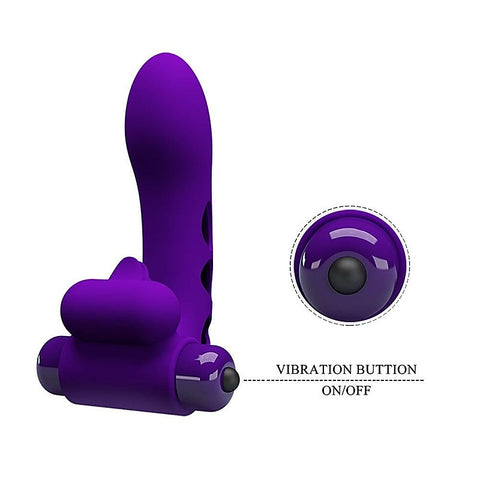 Party Up MIKE Vibrating Adult Finger Massager - Finger and Tongue Vibrators