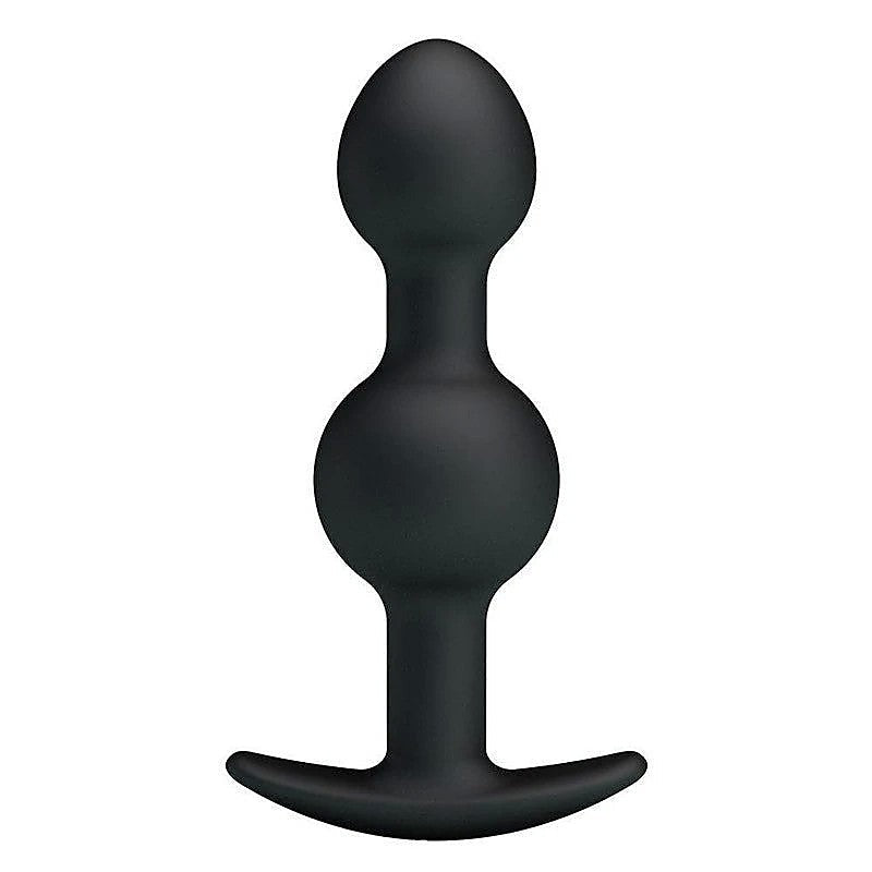 Party Up JAMES Beaded Silicone Butt Plug - Butt Plugs