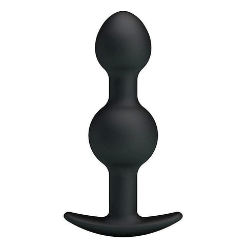 Party Up JAMES Beaded Silicone Butt Plug - Butt Plugs