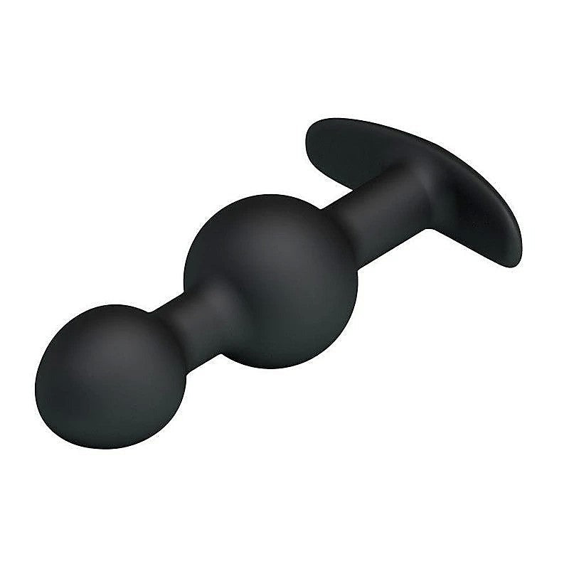 Party Up JAMES Beaded Silicone Butt Plug - Butt Plugs