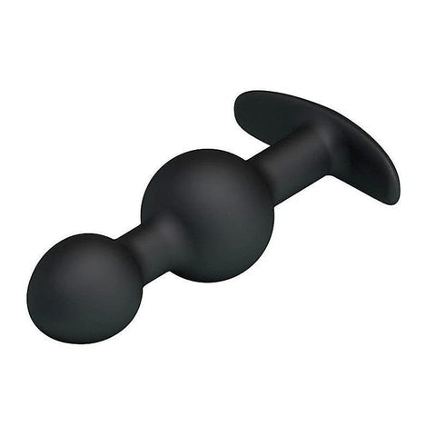 Party Up JAMES Beaded Silicone Butt Plug - Butt Plugs