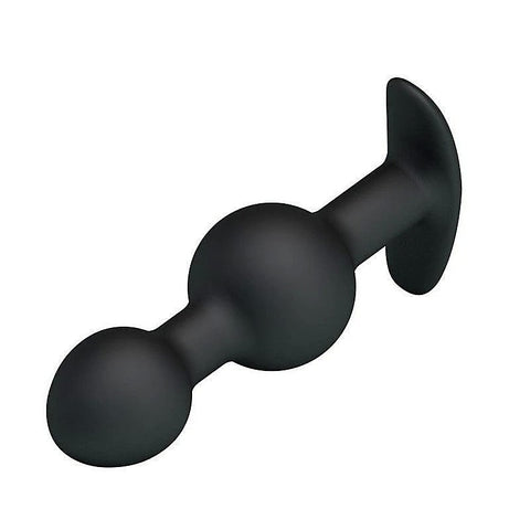 Party Up JAMES Beaded Silicone Butt Plug - Butt Plugs