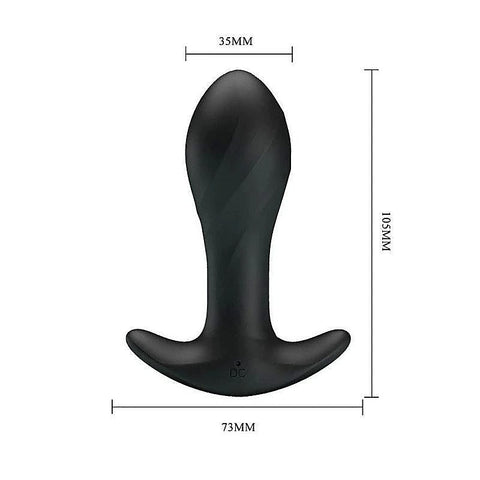 Party Up KEITH USB Rechargeable Vibrating Butt Plug - Butt Plugs