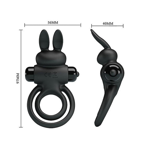 LAWRENCE Vibrating Cock & Balls Cock Ring by Party Up - Vibrating Cock Rings