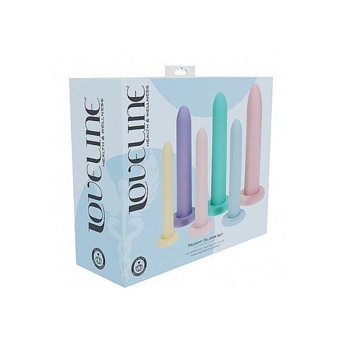 Loveline Pelvifit Expanding Vaginal Dilator Set - Love Eggs and Kegel Exercisers