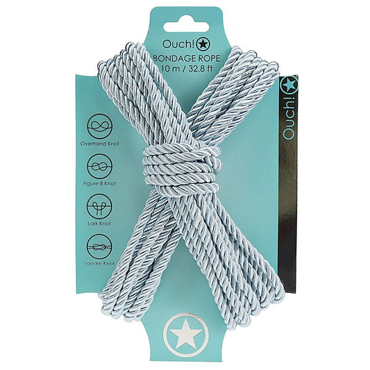 Shots Toys OUCH! Nylon Bondage Rope 10 M - Cuffs And Restraints