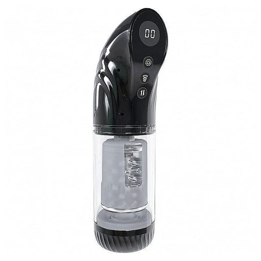 Shots Toys PUMPED Strokemate Thrusting Auto Masturbator