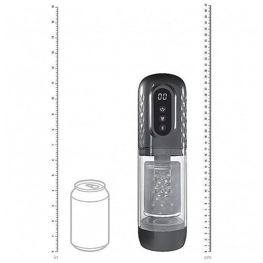 Shots Toys PUMPED Vortex Rotating and Thrusting Masturbator