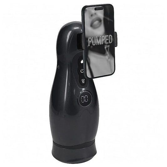 Shots Toys PUMPED Virtuo Vibrating Auto Masturbator