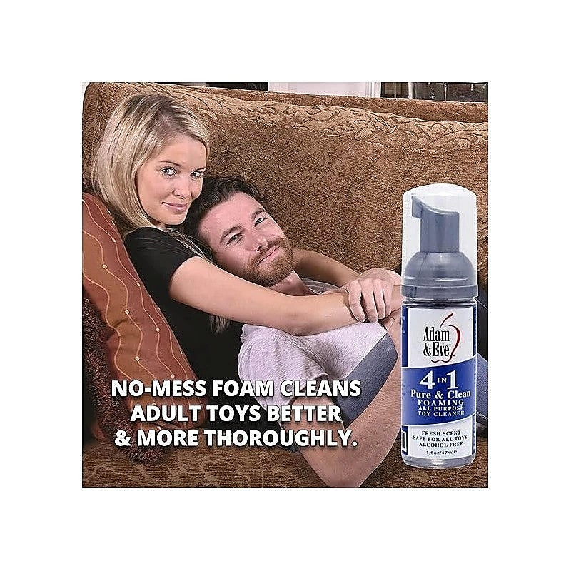 Adam & Eve Pure And Clean Foaming Toy Cleaner By Adam & Eve - Adult Toy Cleaner