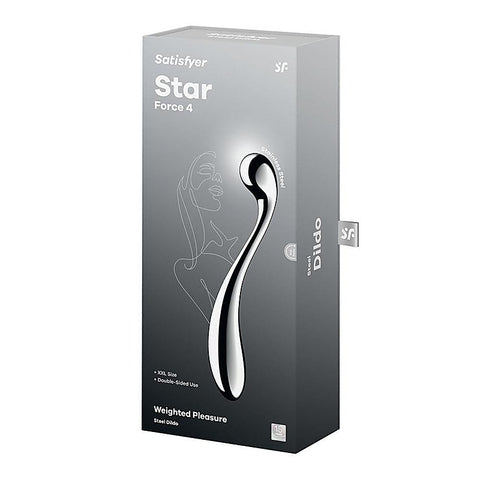 Star Force 4 Chrome By Satisfyer - Steel Sex Toys