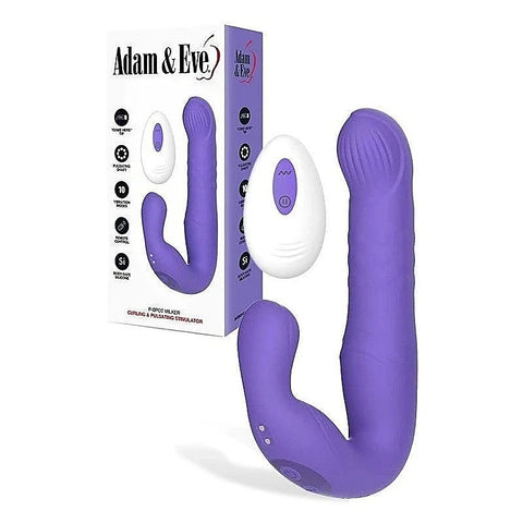 P-Spot Milker Pulsating Prostate Massager By Adam & Eve - Prostate Toys