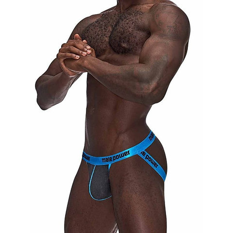 Male Power Casanova Uplift Male Jock Black L/XL
